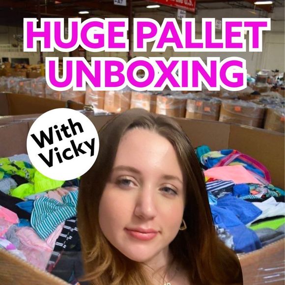 Accessories - Pallet unboxing Live  - LIKE ❤️ THIS POST To Get Notified When I Go LIVE!